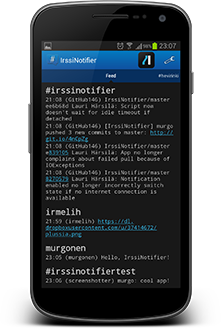 IrssiNotifier screenshot